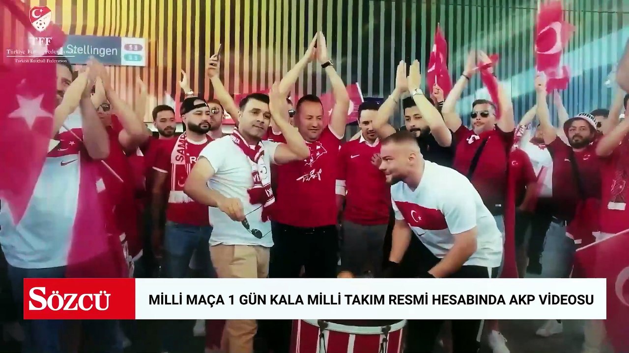 Milli maça 1 gün kala Milli Takım resmi hesabın...