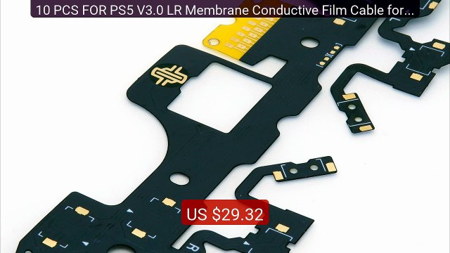 10 PCS FOR PS5 V3.0 LR Membrane Conductive Film Cable for PS5... Amazing Value 2026 | Must Have!