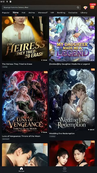 Luna of Vengeance: Throne of the Moon EP Alpha & Luna Romance