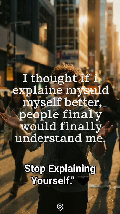 Why I Stopped Explaining Myself | Deep Life Lesson