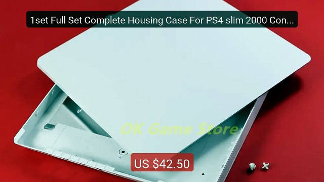 1set Full Set Complete Housing Case For PS4 slim 2000 Console ... Best Buy 2026 | Great Quality!