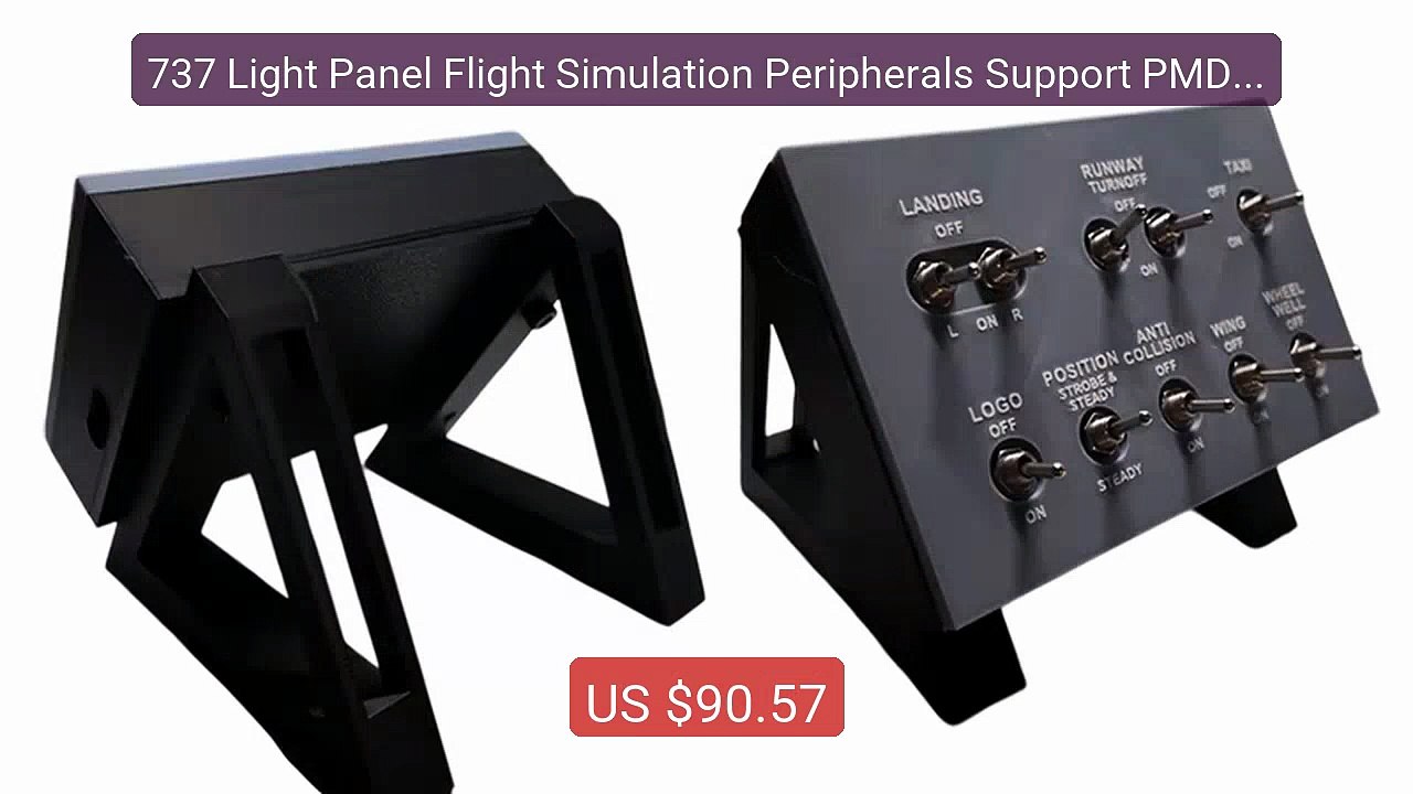 737 Light Panel Flight Simulation Peripherals Support PMDG737... -- Amazing Value 2026 | Must Have!