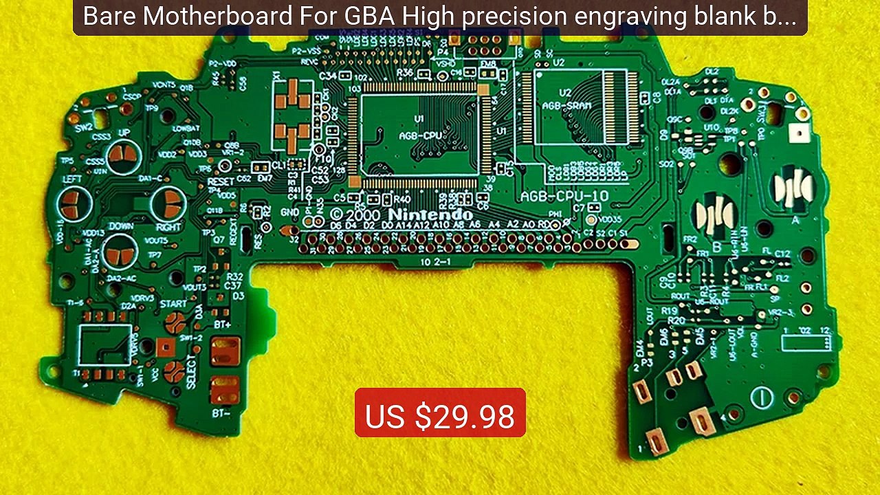 Bare Motherboard For GBA High precision engraving blank board high... -- Best Deal 2026 | Shop Now!