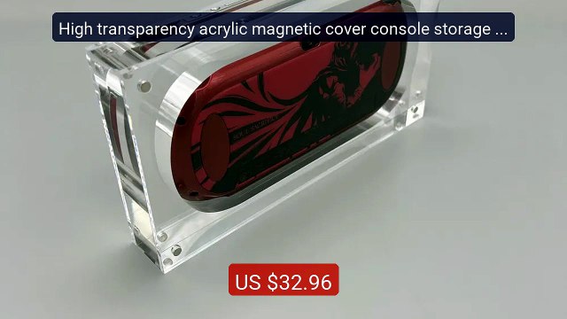 High transparency acrylic magnetic cover console storage box f... Hot Deal 2026 | Limited Offer!