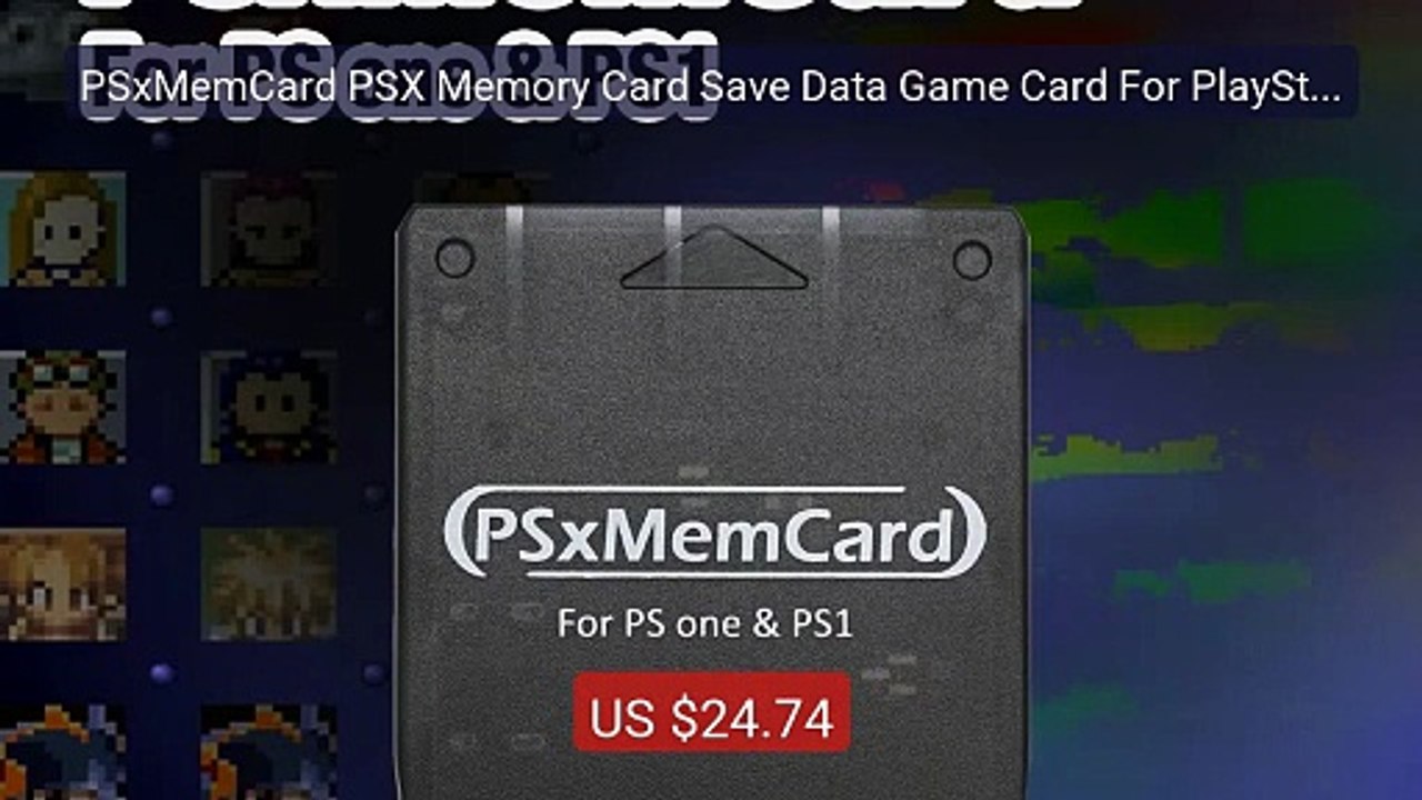 PSxMemCard PSX Memory Card Save Data Game Card For PlayStation PS1... -- Best Deal 2026 | Shop Now!