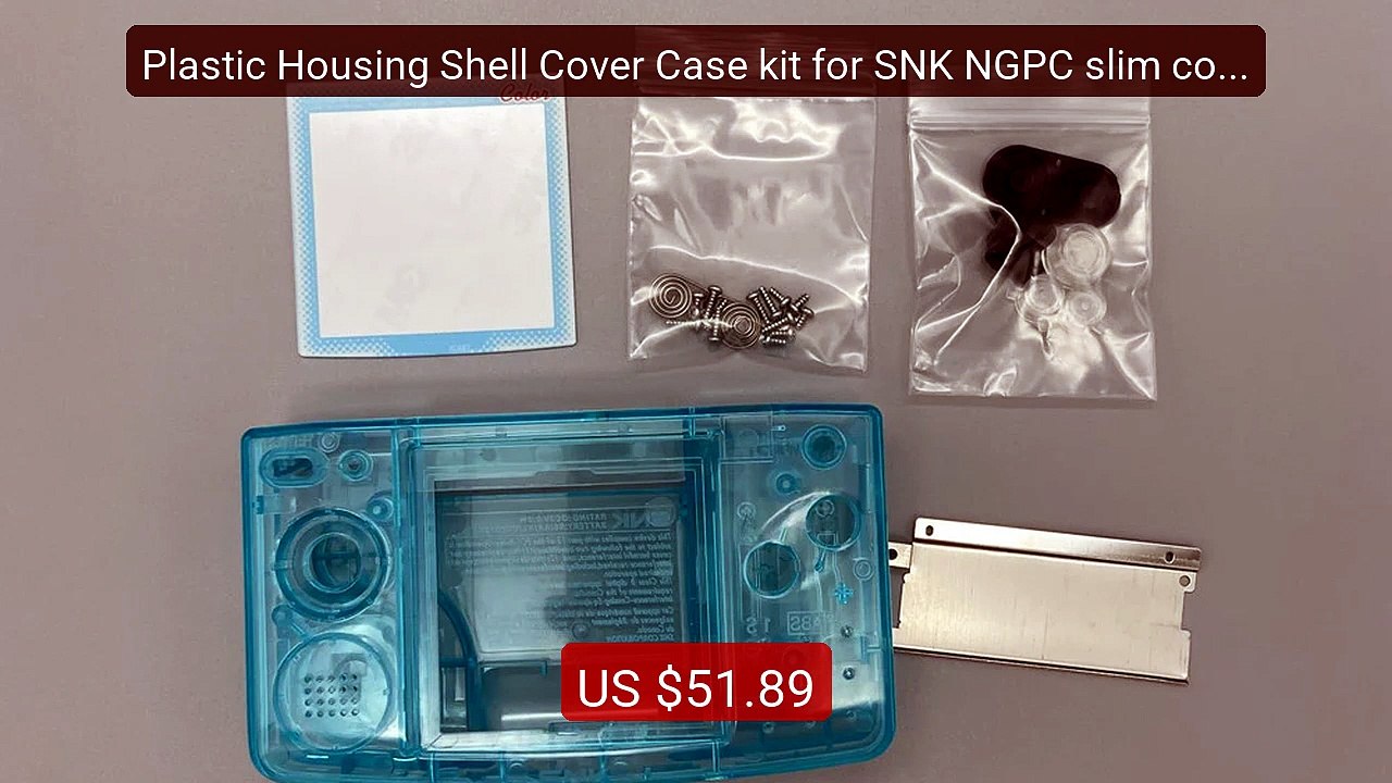 Plastic Housing Shell Cover Case kit for SNK NGPC slim consol... -- Amazing Value 2026 | Must Have!