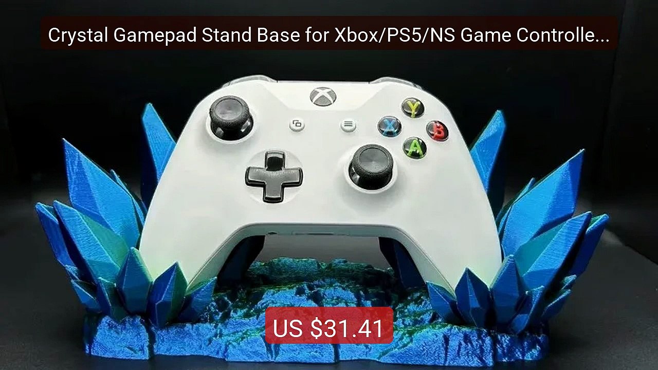 Crystal Gamepad Stand Base for Xbox/PS5/NS Game Controller Handle ... -- Best Deal 2026 | Shop Now!