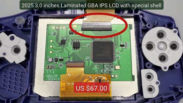 2025 3.0 inches Laminated GBA IPS LCD with special shell Top Pick 2026 | Unbeatable Price!