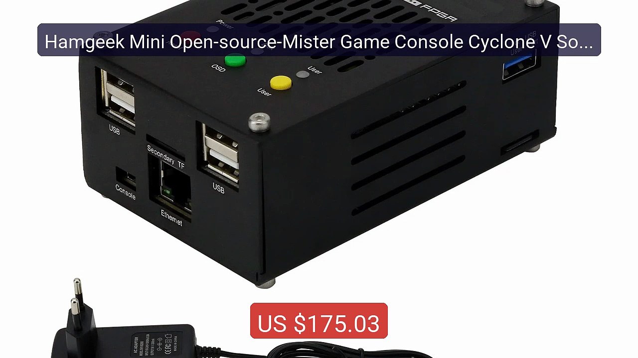 Hamgeek Mini Open-source-Mister Game Console Cyclone V SoC FPG... -- Hot Deal 2026 | Limited Offer!