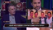 Fernando Lozano reacciona a la foto de sus inicios en la tv
