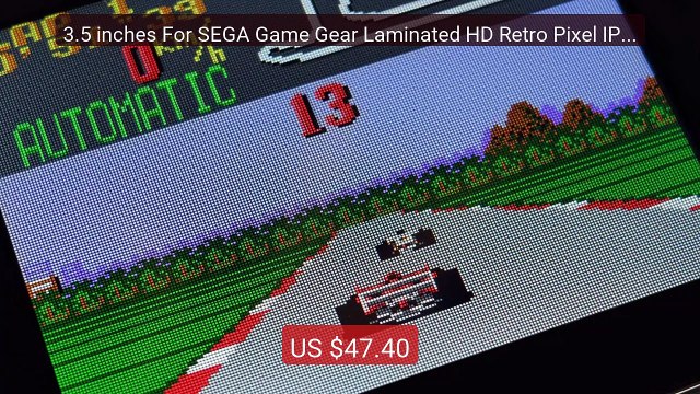 3.5 inches For SEGA Game Gear Laminated HD Retro Pixel IPS LC... Amazing Value 2026 | Must Have!