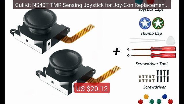 GuliKit NS40T TMR Sensing Joystick for Joy-Con Replacement with St... Best Deal 2026 | Shop Now!
