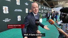 Infantino bows to Opta's mighty Supercomputer