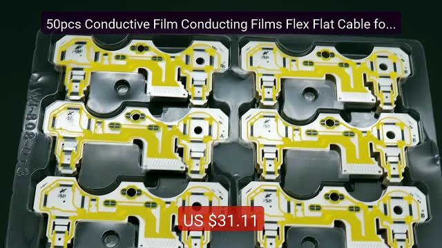 50pcs Conductive Film Conducting Films Flex Flat Cable for PlayStat... Top Rated 2026 | Buy Now!