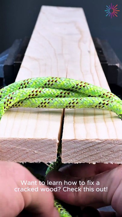 A quick and easy wood repair!