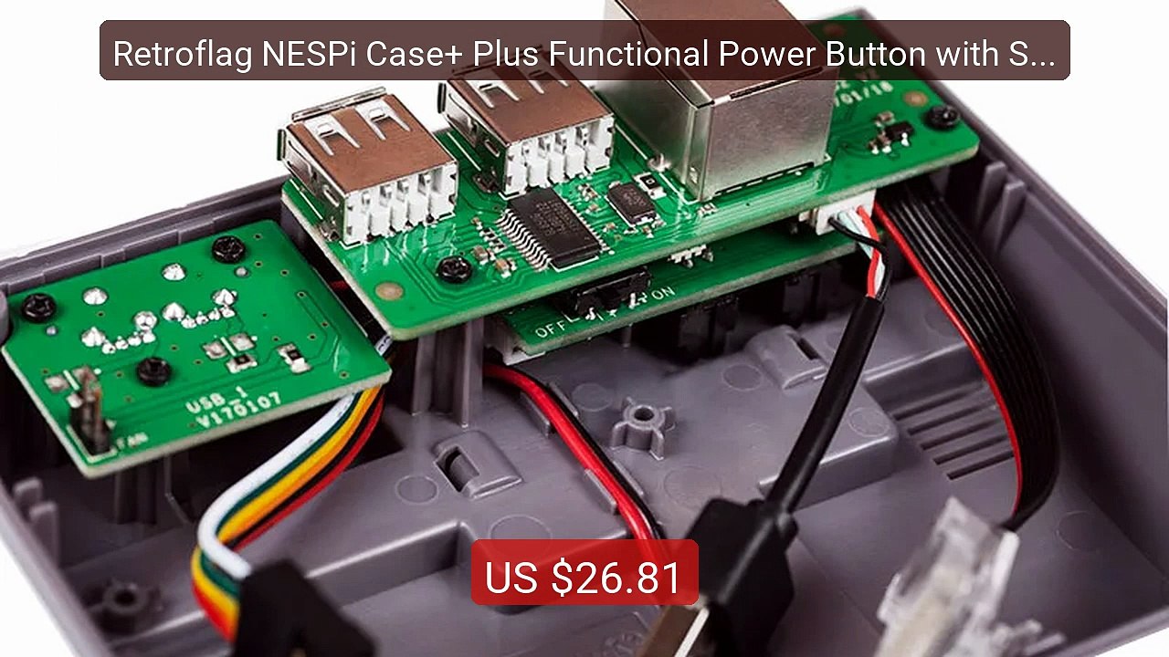 Retroflag NESPi Case+ Plus Functional Power Button with Safe S... -- Hot Deal 2026 | Limited Offer!