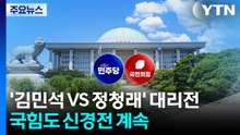 민주 최고위서 '김민석 VS 정청래' 대리전...국힘도 신경전 계속 / YTN