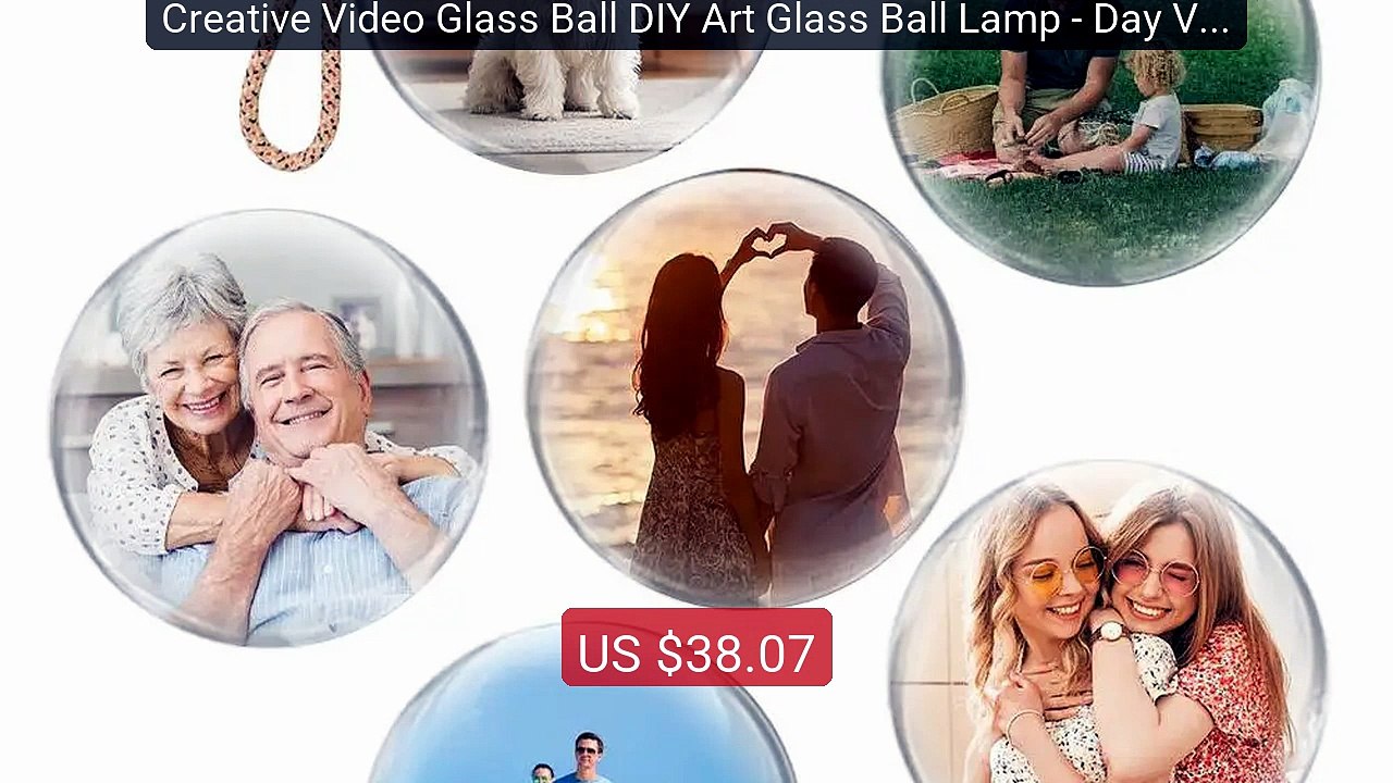 Creative Video Glass Ball DIY Art Glass Ball Lamp - Day Val... -- Top Pick 2026 | Unbeatable Price!
