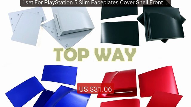 1set For PlayStation 5 Slim Faceplates Cover Shell Front Back ... Best Buy 2026 | Great Quality!