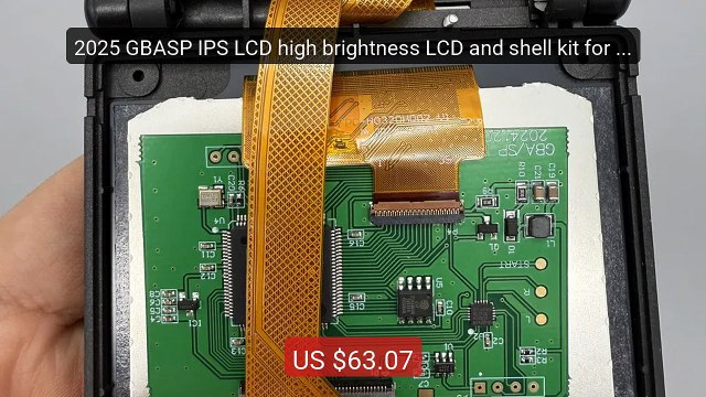 2025 GBASP IPS LCD high brightness LCD and shell kit for Game... Amazing Value 2026 | Must Have!
