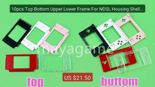 10pcs Top Bottom Upper Lower Frame For NDSL Housing Shell Front Ba... Best Deal 2026 | Shop Now!