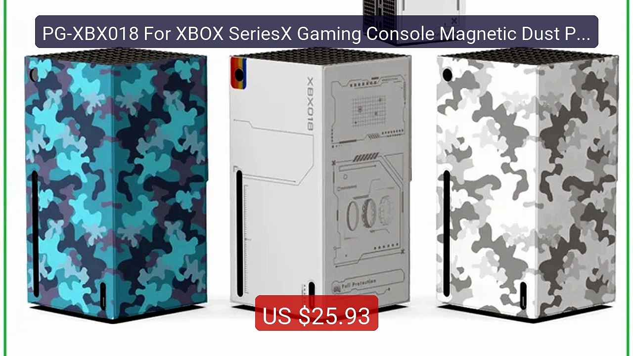 PG-XBX018 For XBOX SeriesX Gaming Console Magnetic Dust Prote... -- Amazing Value 2026 | Must Have!