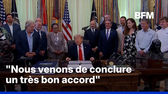 Guerre au Moyen-Orient: Donald Trump affirme avoir validé un accord avec l'Iran, Téhéran nuance