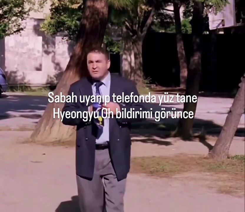 Sabah uyanıp telefonda yüz tane Hyeongyu Oh bildirimi görünce