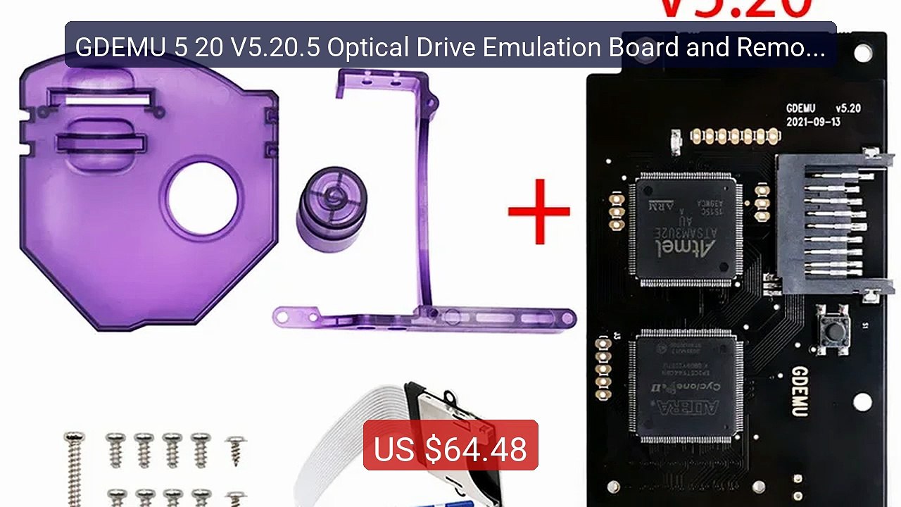 GDEMU 5 20 V5.20.5 Optical Drive Emulation Board and Remote Card M... -- Best Deal 2026 | Shop Now!