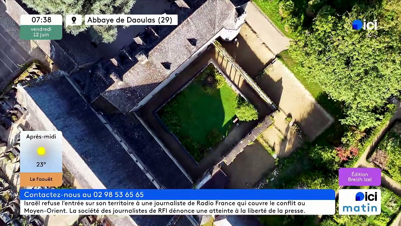 12/06/2026 - ici matin par  ici Breizh Izel en vidéo
