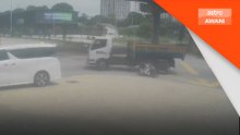 Pelajar tingkatan lima maut digilis lori