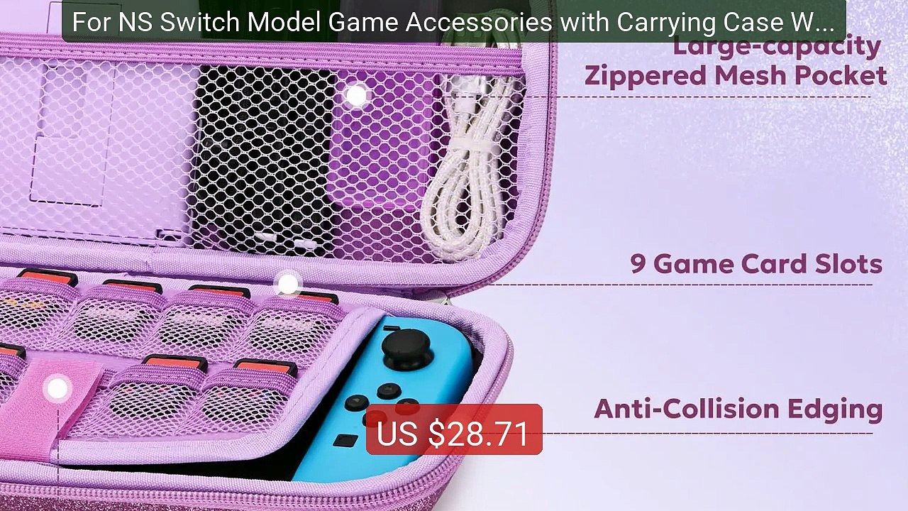For NS Switch Model Game Accessories with Carrying Case Waterp... -- Best Buy 2026 | Great Quality!