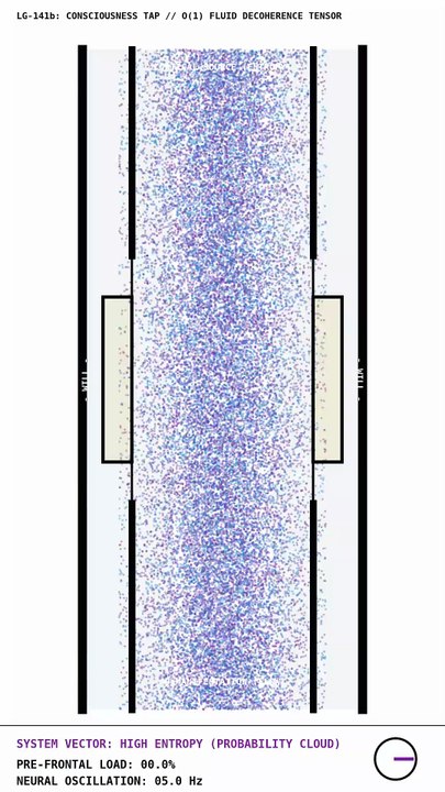 Consciousness Tap: How Attention Collapses Physics | LG-141b