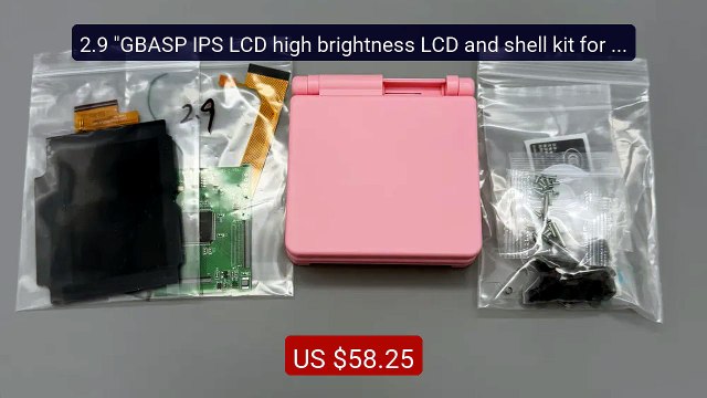 2.9 GBASP IPS LCD high brightness LCD and shell kit for Ga... Top Pick 2026 | Unbeatable Price!