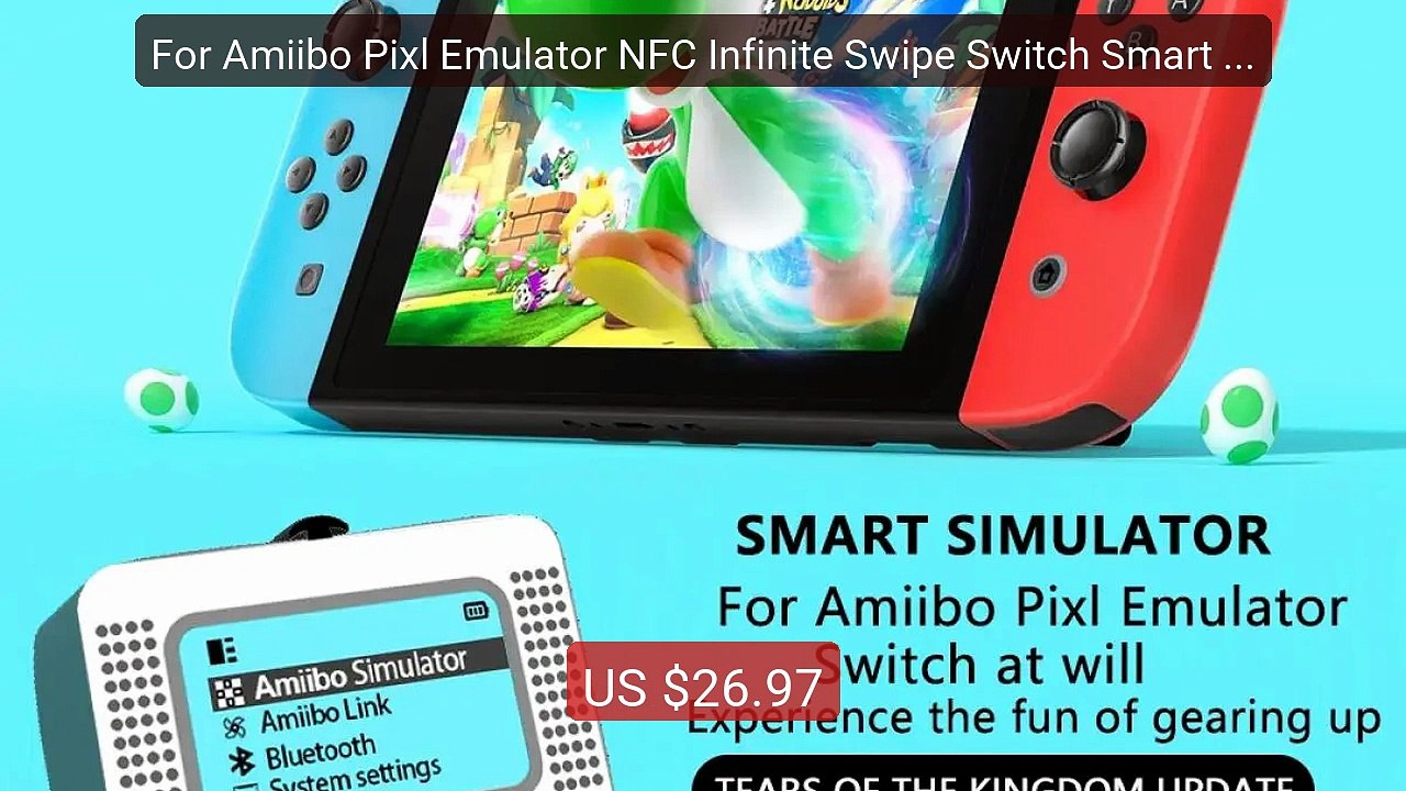 For Amiibo Pixl Emulator NFC Infinite Swipe Switch Smart Si... -- Top Pick 2026 | Unbeatable Price!