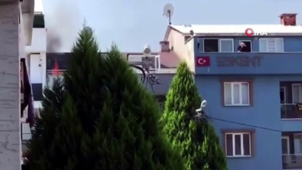 Bursa’da yangın paniği