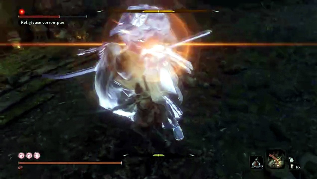 SEKIRO  SHADOWS DIE TWICE Boss fight N-G +1 La religieuse corompue