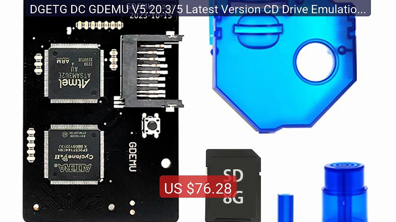 DGETG DC GDEMU V5.20.3/5 Latest Version CD Drive Emulation Boa... -- Hot Deal 2026 | Limited Offer!