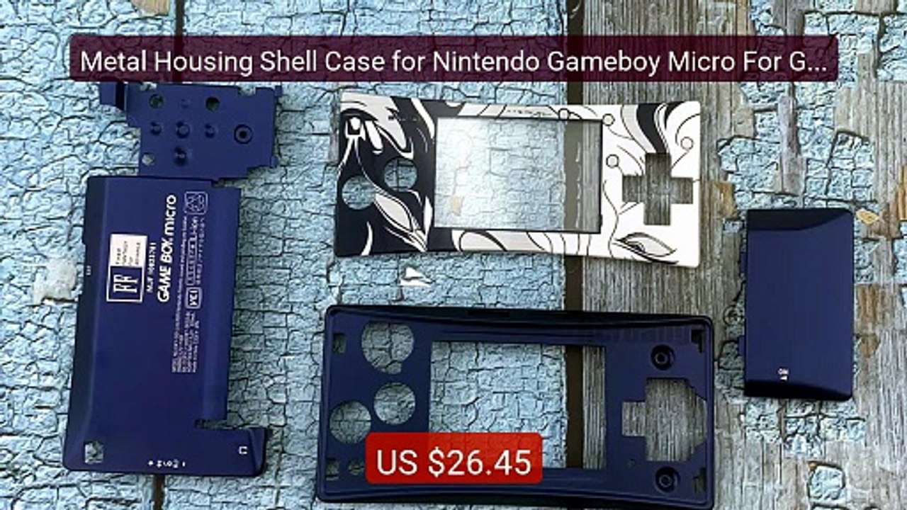 Metal Housing Shell Case for Nintendo Gameboy Micro For GBM Front B... -- Top Rated 2026 | Buy Now!