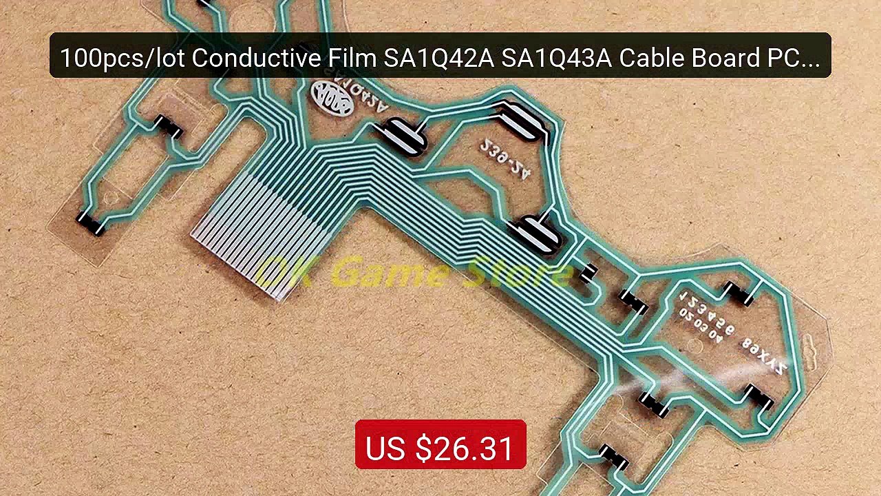 100pcs/lot Conductive Film SA1Q42A SA1Q43A Cable Board PCB Rib... -- Best Buy 2026 | Great Quality!