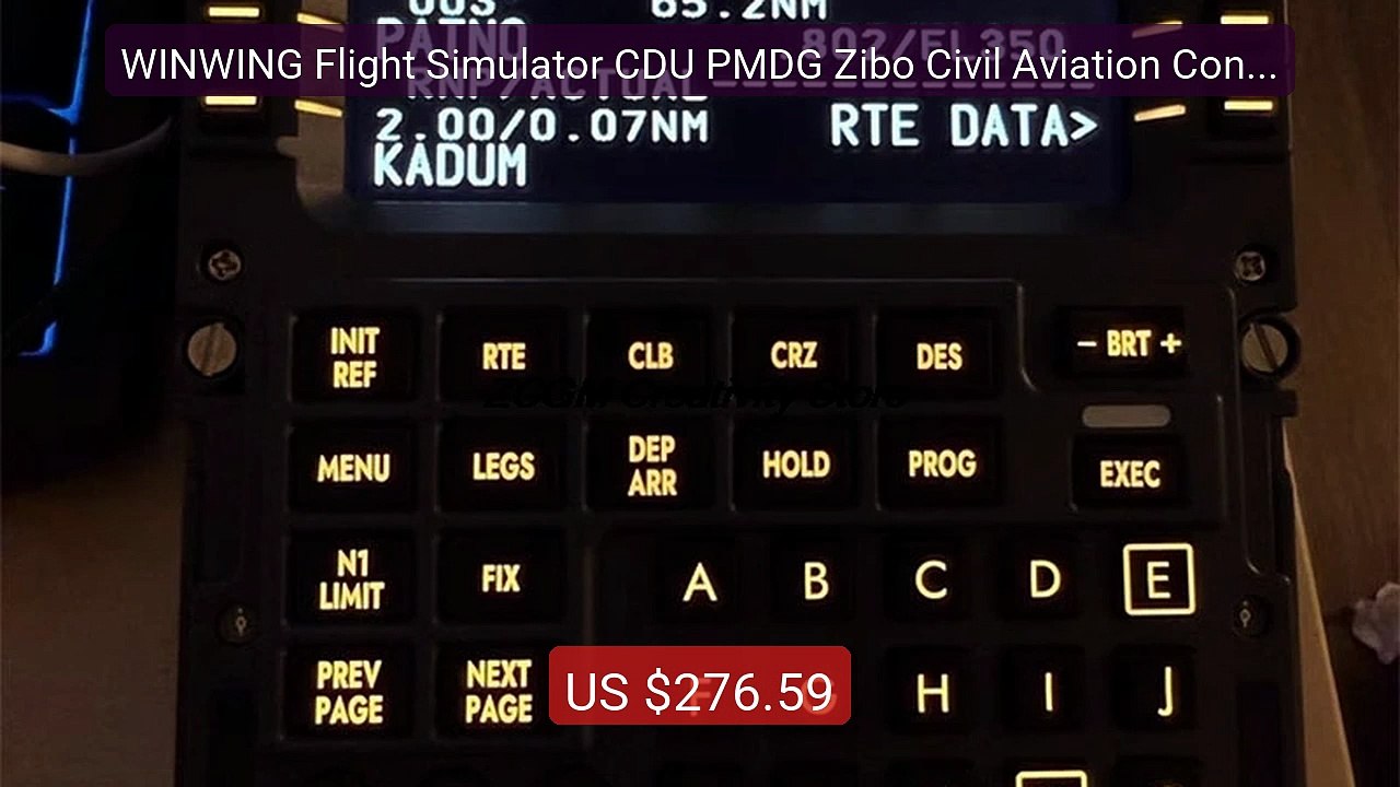 WINWING Flight Simulator CDU PMDG Zibo Civil Aviation Control ... -- Hot Deal 2026 | Limited Offer!