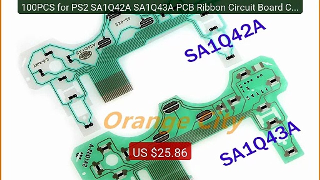 100PCS for PS2 SA1Q42A SA1Q43A PCB Ribbon Circuit Board Conduc... -- Hot Deal 2026 | Limited Offer!