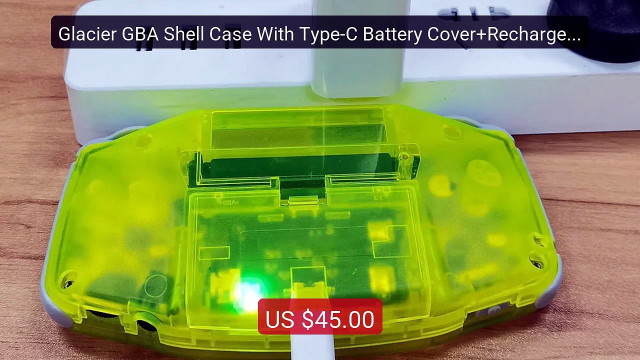 Glacier GBA Shell Case With Type-C Battery Cover+Rechargeable... -- Amazing Value 2026 | Must Have!