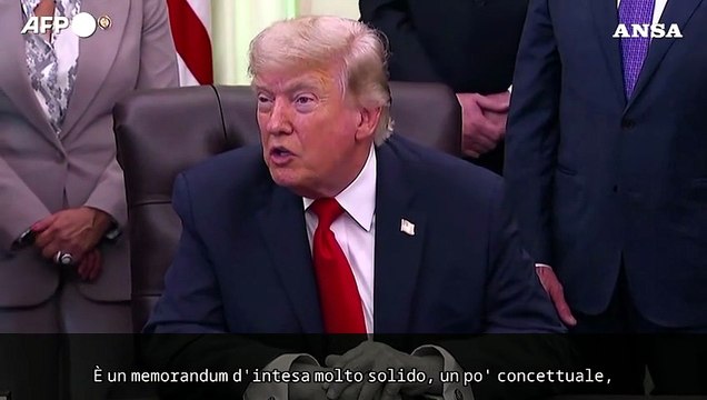 Trump: Presto la firma dell'accordo con l'Iran