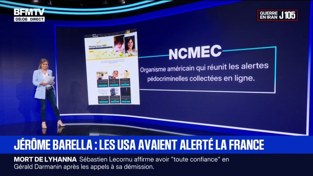 LES ÉCLAIREURS - Le comportement en ligne de Jérôme Barella avait été signalé à la France par les États-Unis
