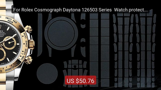For Rolex Cosmograph Daytona 126503 Series Watch protective Film 4... Top Rated 2026 | Buy Now!