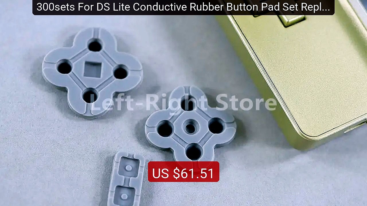 300sets For DS Lite Conductive Rubber Button Pad Set Replaceme... -- Hot Deal 2026 | Limited Offer!