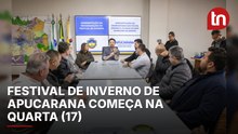 Festival de Inverno 2026 de Apucarana começa na quarta (17); veja a programação