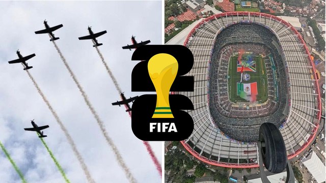 Mundial 2026: Águilas Aztecas sorprenden con espectacular acrobacia sobre el Estadio Azteca durante la inauguración