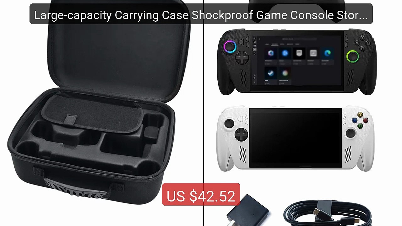 Large-capacity Carrying Case Shockproof Game Console Storage B... -- Best Buy 2026 | Great Quality!